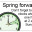Spring Forward